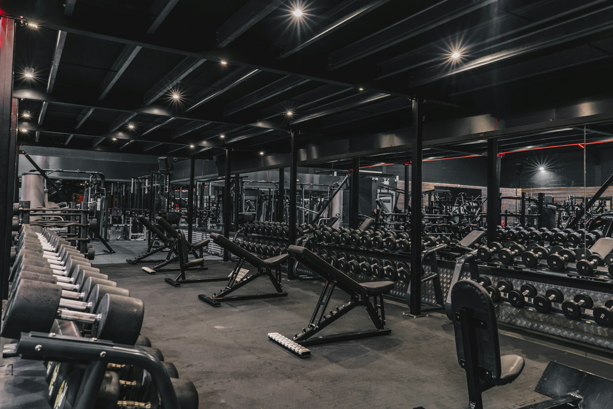 Main training area