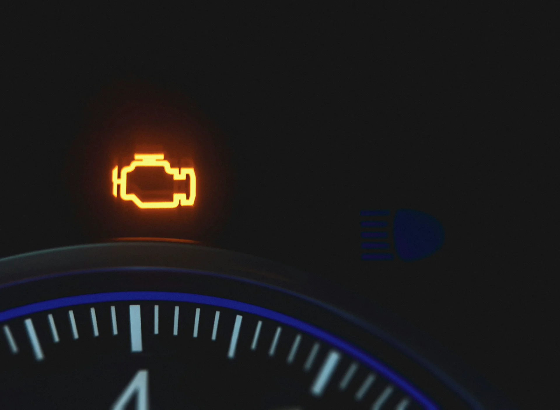 Check engine — act now