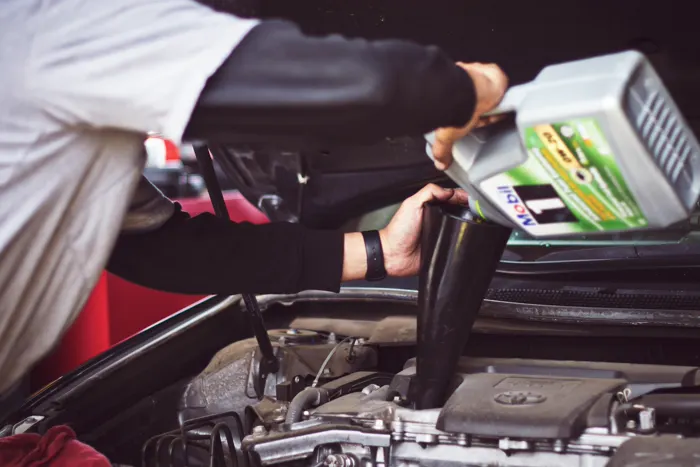 Oil change service