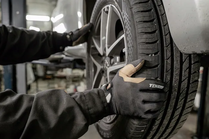 Tire service and alignment