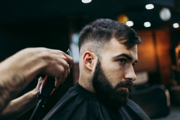Clipper cut in action