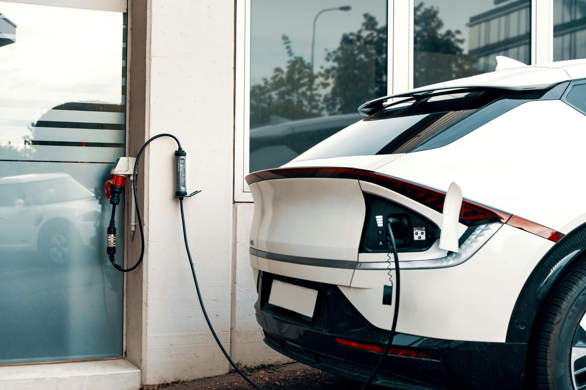 EV charger installation